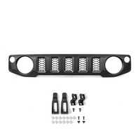 Couverture de radiateur en ABS haute dureté pour Suzuki Jimny JB74 2019-2026, motif nid d'abeille, résistante aux rayures, maille, référence OE 7211178R0, masque avant durable