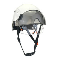 Casque de Sécurité Industriel ANT5PPE avec Visière, Protection de Tête en ABS pour Construction, Exploitation Minière, Sauvetage et Escalade
