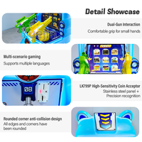 Machine de jeu de tir d'arcade à monnayeur pour divertissement en intérieur