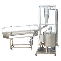 Tambour Nourriture Frite Croustilles Collations Assaisonnement Machine Collation Noix D'arachide Mélange Aromatisant Assaisonnement Mélangeur Machine