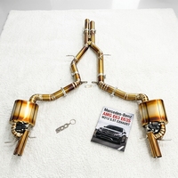Tuyaux d'échappement Catback en titane haute performance SDO pour Mercedes-Benz AMG E63 E63S W212 5.5T 2012-2016 avec commande électronique des soupapes