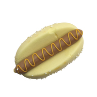 Offres Spéciales personnalisé décompression artefact simulation nourriture jouer évent croissant anti-stress PU mousse spongieux pain presser jouet