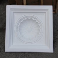 Ourwarm — médaillon décoratif de plafond en polyuréthane, ornement de Villa, carreaux de dôme en polyuréthane, HN-B039