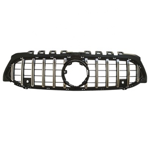 Grille avant diamant pour Mercedes Benz classe A W177 A200 A220 A250 2019 2020 2021 <span class=keywords><strong>2022</strong></span> calandre style GT R - Product Image 2
