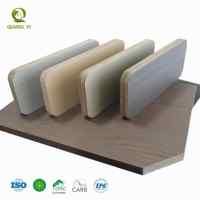 Contreplaqué en mélamine blanc durable, marque Qiangyi, grade ENF, noyau en eucalyptus, design moderne pour meubles