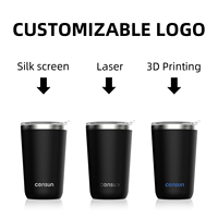 Vaso Térmico de 20 oz de Acero Inoxidable de Doble Pared Aislado para Sublimación Taza de Café al Vacío con Tapa Deslizante