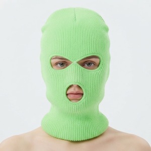 <span class=keywords><strong>Cagoule</strong></span> unisexe en tricot, masque facial d'hiver chaud et extensible, couvre-visage intégral, bonnet de ski, pour sports de plein air et streetwear, vente en gros - Product Image 3
