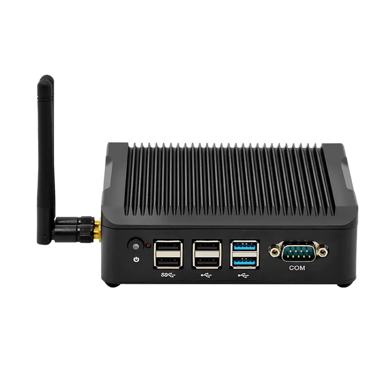 Fanless Computer Dual Lan Dual Core N2840 N2940 Linux Micro Industrial Mini Pc With Rs232