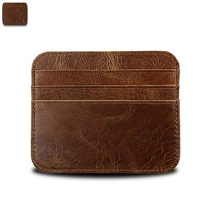 Andong <b>Card</b> Clip <b>Holder</b> <b>Wallet</b> <b>for</b> <b>Men</b> Genuine Cow Leather Slim Coin Purse <b>Wallets</b> RFID Blocking - Product Image 2