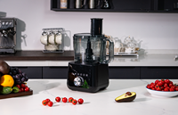 Procesador de Alimentos de 1500W con Velocidad Variable, 6 Programas Preestablecidos, Picador, Amasador, Rebanador, Bajo Nivel de Ruido, 2.5L, Logotipo Personalizado, Molde Privado