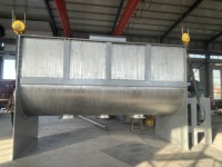 Approvisionnement d'usine 50kg mélangeur horizontal en acier inoxydable homogénéisation de liquide de poudre sèche pour le moteur de moteur d'ingrédients de savon d'alimentation