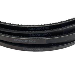 Pièces d'étanchéité pour compresseur d'air Mengma, courroie trapézoïdale en acier inoxydable et plastique 586000903 586000904 586000905 - Product Image 1