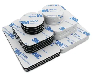 Wholesale Custom Square Double Sided Foam Tape Waterproof Pe Foam Double Sided Die Cut Adhesive Tapes