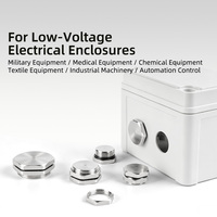 Bouchon anti-explosion en acier inoxydable 304, bouchon hexagonal externe à filetage mâle M12, bouchon aveugle métallique à visser, raccord de conduit