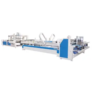 High Speed Best Sale Automatische Karton Pappe Wellpappe High Speed Folder Gluer Stitching Machine