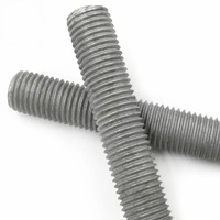 High Quality All Thread Rod M8 M10 M12 M16 M24 Galvanized DIN975 OEM Customized Studs Threaded Rods Thread Stud