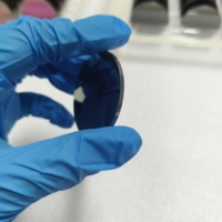 Fenêtre optique en silicium monocristallin avec revêtement AR DLC pour les composants du boîtier du capteur de caméra thermique IR