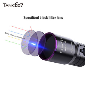 Voor Tank007 Uvc31 Industriële Ndt Led Zaklamp 365nm <span class=keywords><strong>Uv</strong></span> Blacklight Zaklamp Usb Aluminium Koelmiddel Lek Detectie - Product Image 4