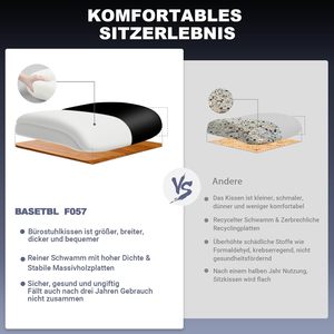 Chaise <span class=keywords><strong>de</strong></span> <span class=keywords><strong>bureau</strong></span> ergonomique avec appui-tête amovible Chaise pivotante 180kg Grande chaise <span class=keywords><strong>de</strong></span> jeu avec <span class=keywords><strong>protection</strong></span> contre les rayures contre les chats - Product Image 6