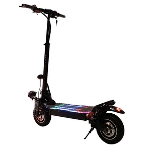 Nouveauté - Trottinette électrique pliable tout-terrain puissante de 11 pouces, 1200 W, 48 V, avec Bluetooth - Product Image 1