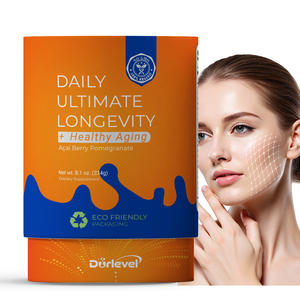 Durlevel Daily Ultimate Longevity, Polvo para Adultos con Quercetina y NAD+ para Vitalidad, Bienestar y Apoyo Inmunológico, Marca Personalizada OEM/ODM - Product Image 1