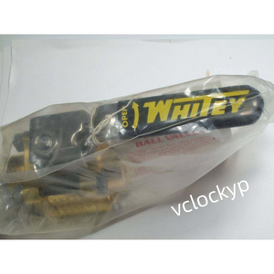 วาล์วบอลไวท์ตี้ สเวเกลอค บราสซ์ ซีรีส์ 60, ท่อ OD, รุ่น B-63EF6 มือสอง - Product Image 1