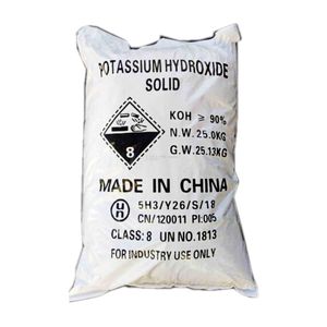 उच्च शुद्धता सोडा मोती पोटेशियम हाइड्रोक्साइड 90% फ्लक्स कास्टिक पोटाश - Product Image 1