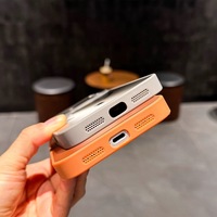 Étui de téléphone magnétique laser de luxe pour iPhone 18 17 Air 13 14 15 16 17 Pro Max, compatible avec la charge sans fil, protection antichoc