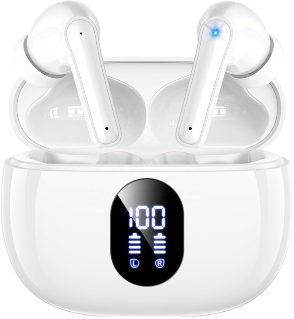 Low Prices Best Seller TWS Wireless Earbuds JL for 5.3 LED Big Bass ENC Noise Cancellation Waterproof Lightweight In-Ear
