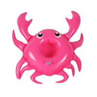 Porte-bouteille de vin flottant en PVC de haute qualité, logo personnalisé, portable, pour les fêtes, cadeau pour les boissons