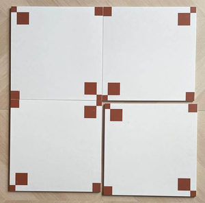 Carrelage à petites fleurs antidérapant 300x300mm Cuisine <span class=keywords><strong>Salle</strong></span> <span class=keywords><strong>de</strong></span> <span class=keywords><strong>bain</strong></span> Carrelage antidérapant <span class=keywords><strong>Salle</strong></span> <span class=keywords><strong>de</strong></span> <span class=keywords><strong>bain</strong></span> Restaurant Mat Tout-céramique Balcon Petit étage - Product Image 1