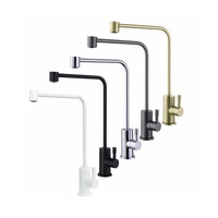 Robinet de cuisine moderne et minimaliste en cuivre Kaiping Youjia, monocommande, pour eau potable directe, avec tuyau à sept segments, gris anthracite pur