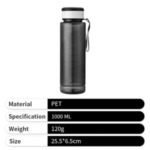 Black Gym Water Portable <b>Large</b> Capacity Rock Climbing Sport Bottle With Box Ideal for Outdoor Activities - Product Image 3