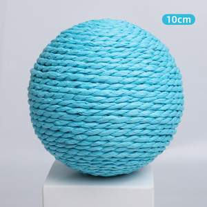 Interactive Pet Ball Toy <b>Cat</b> Claw Hand Wrapped Sword Rope Pet Supplies <b>Cat</b> Play Large Sisal Ball Toys <b>Cat</b> Claw Toy - Product Image 2