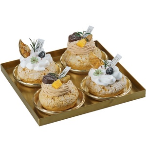 Modelo de Pastel Simulado para Instagram, Decoración para Mesa de Postres con Frutas y Crema, Accesorio para Fotografía de Alimentos, Semi-manual - Product Image 5