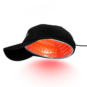 Topi Laser lampu merah 650nm, topi pertumbuhan rambut cahaya merah dioda 200 untuk penggunaan di rumah - Product Image 4