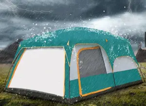 Famille de 8 person nes de luxe en plein air Tente de camping Pop-up-Camping zelt
