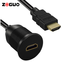 Hochwertige HDMI-Kabel verlängerung mit Buchse HD 2.0 4k-Kabel Passen Sie das Verbindungs kabel von Stecker zu Buchse an