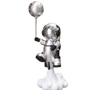 รูปปั้นเรซินตกแต่งห้องนั่งเล่นนักบินอวกาศ,ของตกแต่งบ้านเทรนด์การตกแต่งรูปการ์ตูนนักบินอวกาศ - Product Image 1