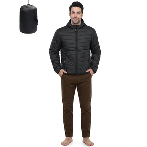 Chaqueta Acolchada de Talla Grande con Logotipo Bordado Personalizado, Chaqueta Acolchada de Alta Calidad a Bajo Precio, Chaqueta de Burbujas para Hombre - Product Image 1