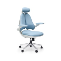 Nouvelle chaise de bureau ergonomique élégante, options multicolores, idéale pour le bureau à domicile et la salle d'étude des étudiants