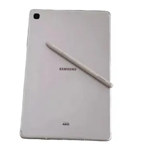 10.4 inch wifi samsung used tablet S6 lite P610 with pen Android 10 4+64gb android tablet touch screen pad tablet for study