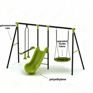 Adecuado para columpios de exterior de alta calidad con múltiples asientos para jardines y hogares - Product Image 3