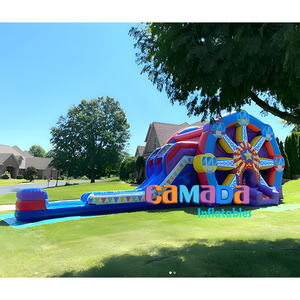 Les États-Unis Combo Commercial Bounce House Combo Toboggan gonflable Jumpy Château gonflable gonflable - Product Image 5