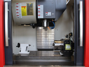 Độ chính xác cao 4 trục vmc850 trung tâm gia công <span class=keywords><strong>CNC</strong></span> Siemens kiểm soát trường giảng dạy Máy phay đứng - Product Image 3