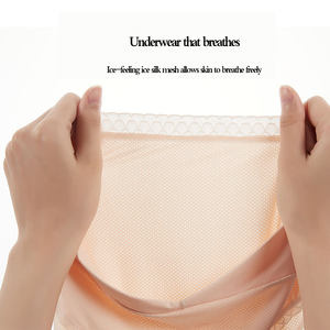 Ropa Interior de Verano para Mujeres Embarazadas, de Seda Helada, Cintura Baja, Transpirable, Bragas Triangulares para <span class=keywords><strong>el</strong></span> <span class=keywords><strong>Embarazo</strong></span> - Product Image 4