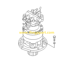 Pc360-7 Swing <strong>Gate</strong> <strong>Motor</strong> 706-7K-03011 706-7K-03040 - Product Image 1