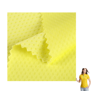 100ポリエステルニット通気性ウィッキングバードアイメッシュアクティブウェアアイレットバードアイサイクリングジャージー生地スポーツウェア衣服用 - Product Image 1