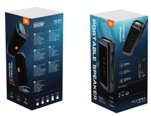 TG375 Enceinte portable LED RGB d'ambiance, nouveau design, mini, son surround 3D, subwoofer extérieur, haut-parleurs sportifs, type-C - Product Image 6