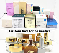 Boîtes de papier d'impression et de découpe au design personnalisé Boîte de parfum en forme de découpe personnalisée Boîte de parfum de type fenêtre